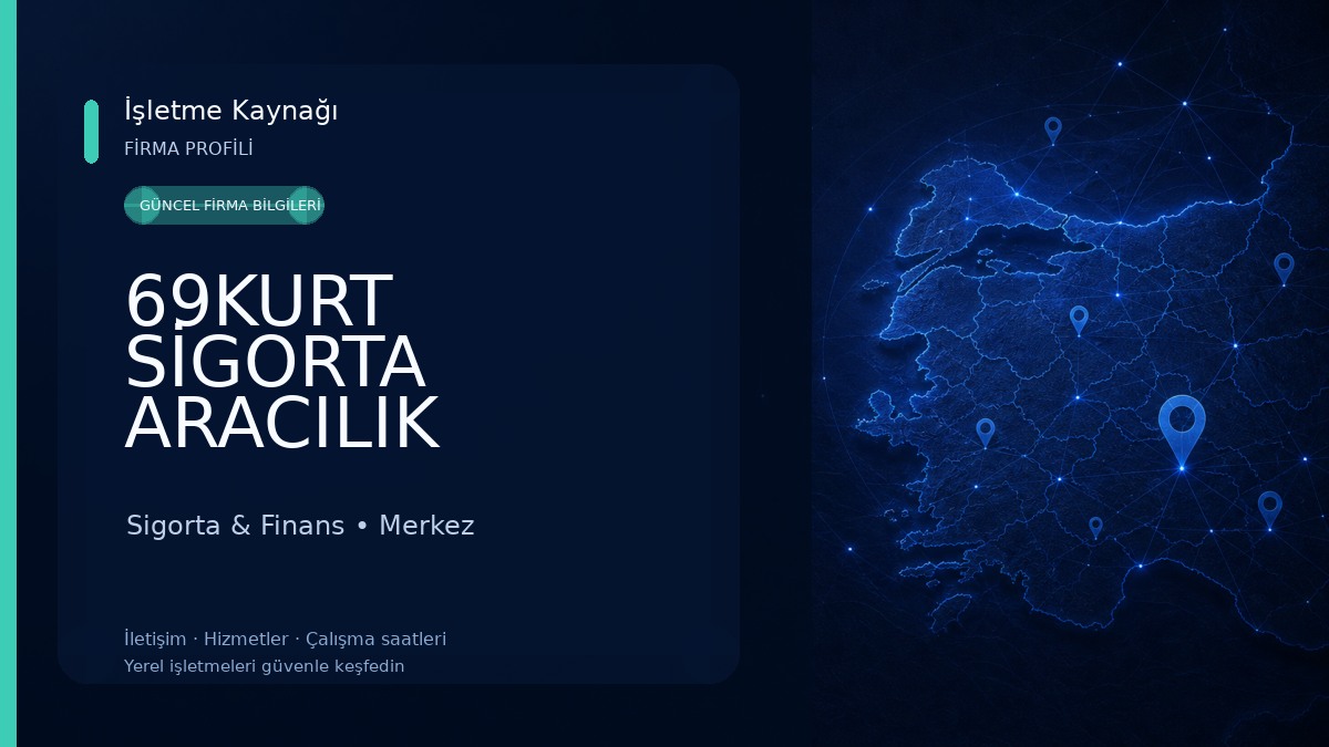69KURT SİGORTA ARACILIK HİZMETLERİ LTD ŞTİ 