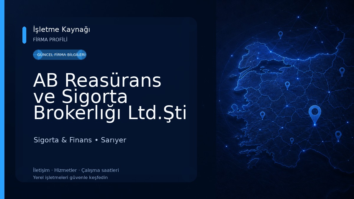 AB Reasürans ve Sigorta Brokerlığı Ltd.Şti Sigorta & Finans