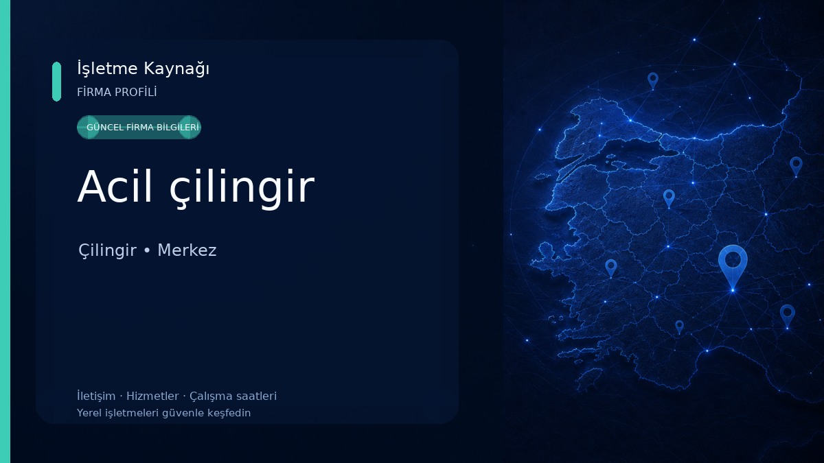 Acil çilingir 