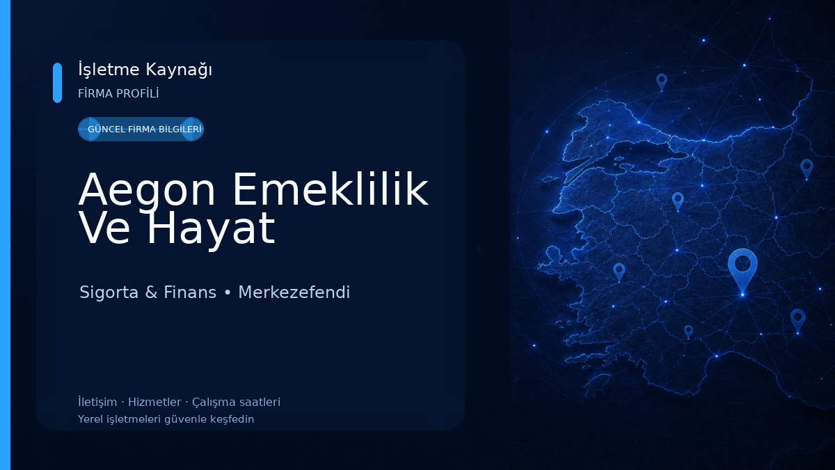Aegon Emeklilik Ve Hayat