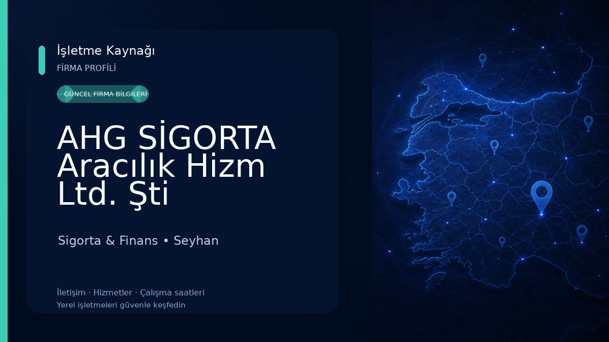 AHG SİGORTA Aracılık Hizm Ltd. Şti Sigorta & Finans