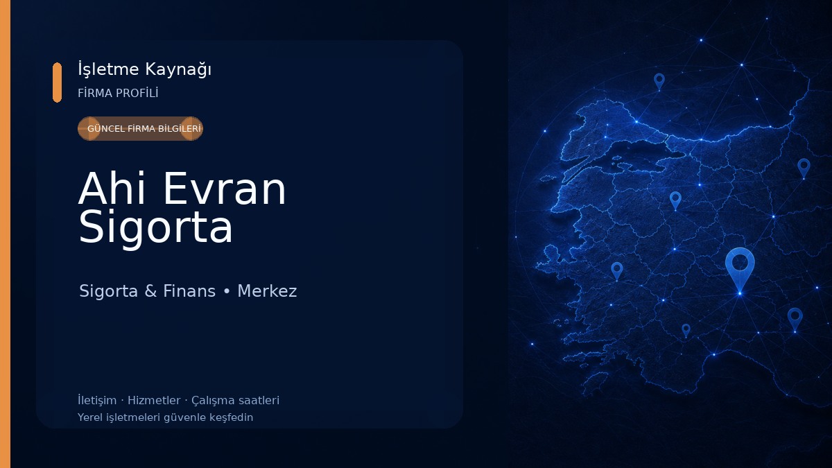 Ahi Evran Sigorta Sigorta & Finans