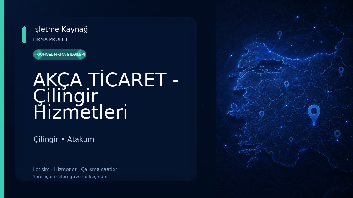 AKÇA TİCARET - Çilingir Hizmetleri Çilingir