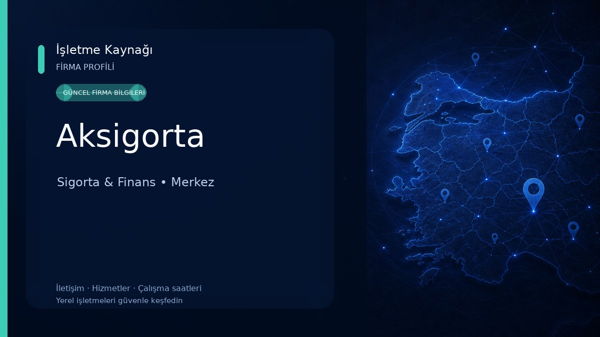 Aksigorta Sigorta & Finans