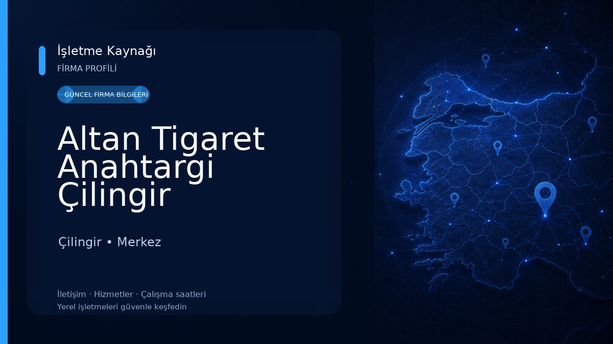 Altan Tigaret Anahtargi Çilingir Çilingir