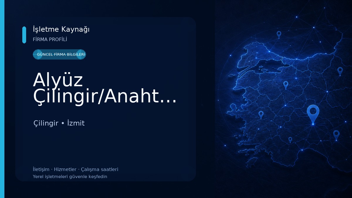 Alyüz Çilingir/Anahtarcılık Çilingir