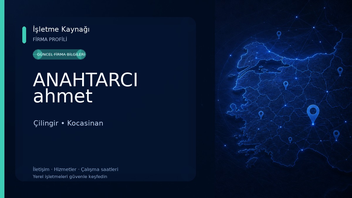 ANAHTARCI ahmet