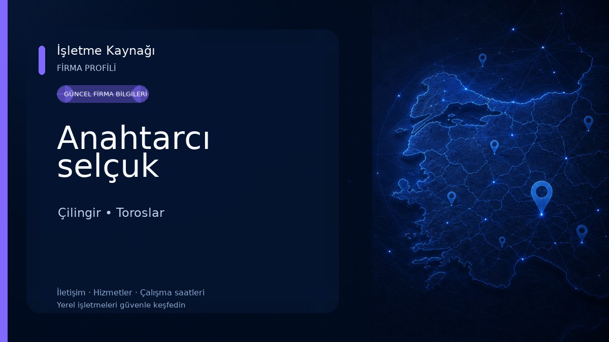 Anahtarcı selçuk Çilingir
