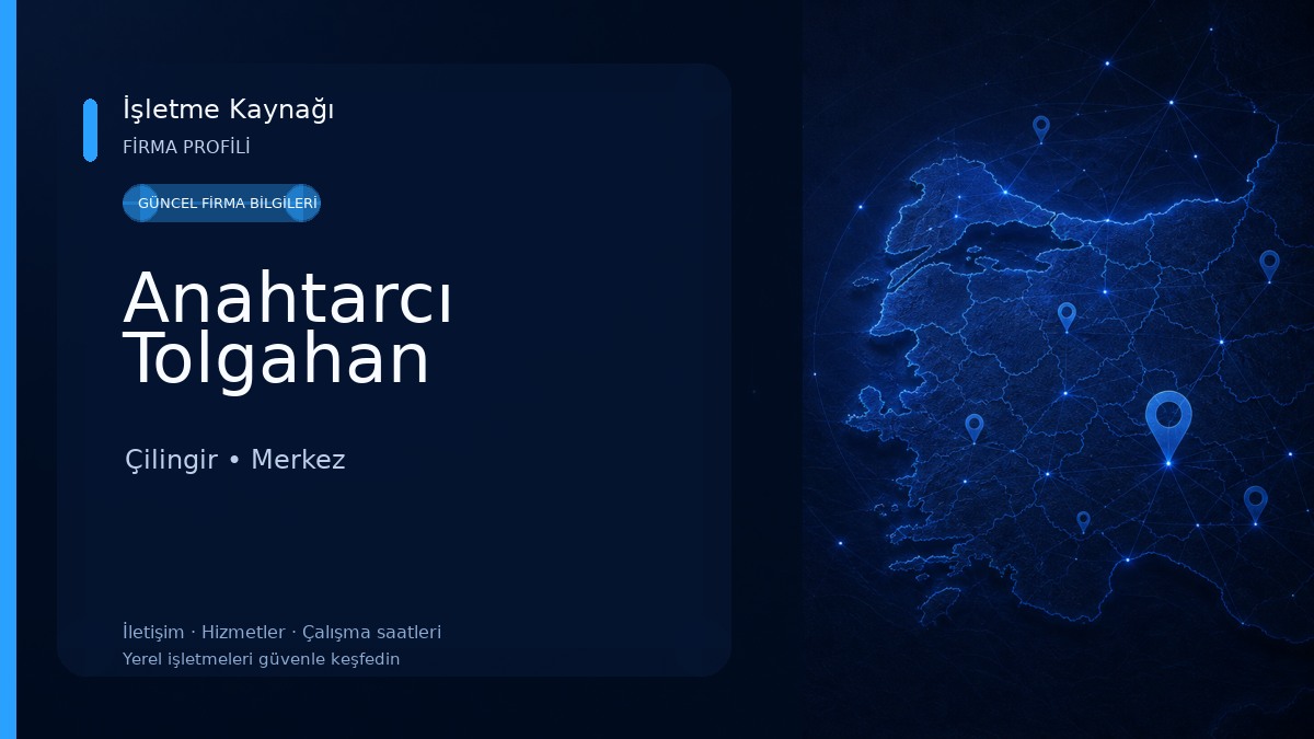 Anahtarcı Tolgahan 
