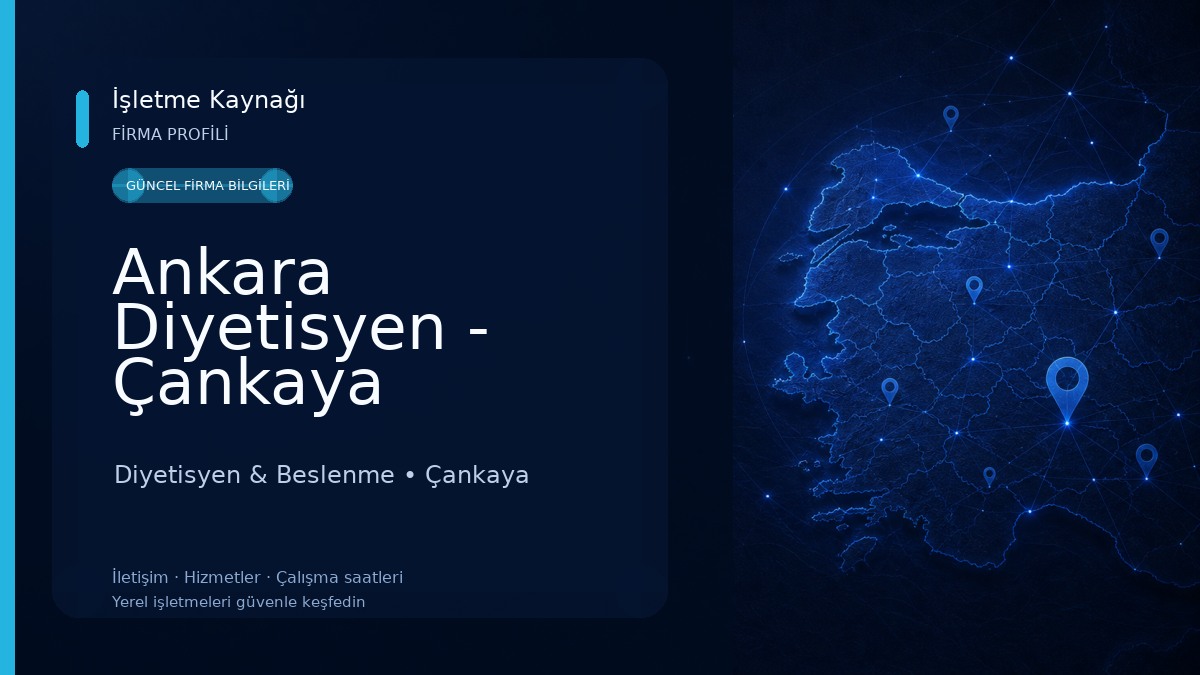 Ankara Diyetisyen - Çankaya Diyetisyen DiyetWorks Diyetisyen & Beslenme