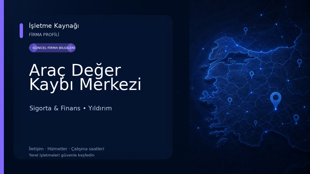 Araç Değer Kaybı Merkezi 
