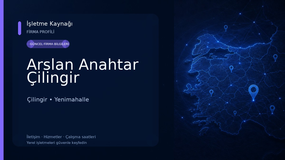 Arslan Anahtar Çilingir