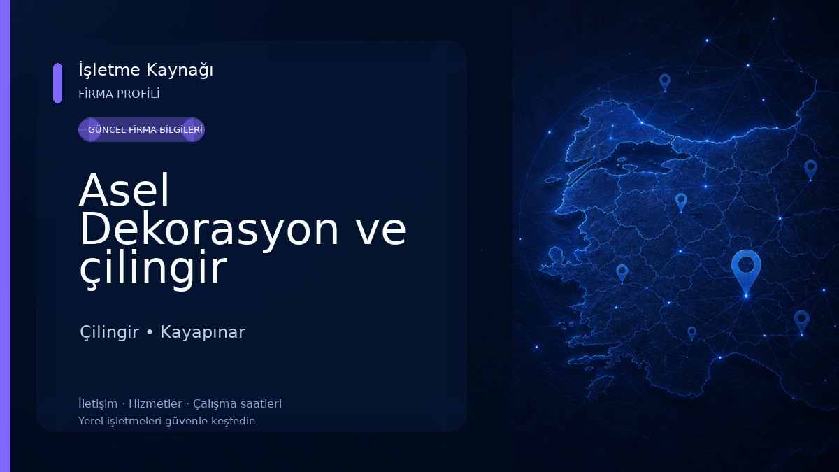 Asel Dekorasyon ve çilingir