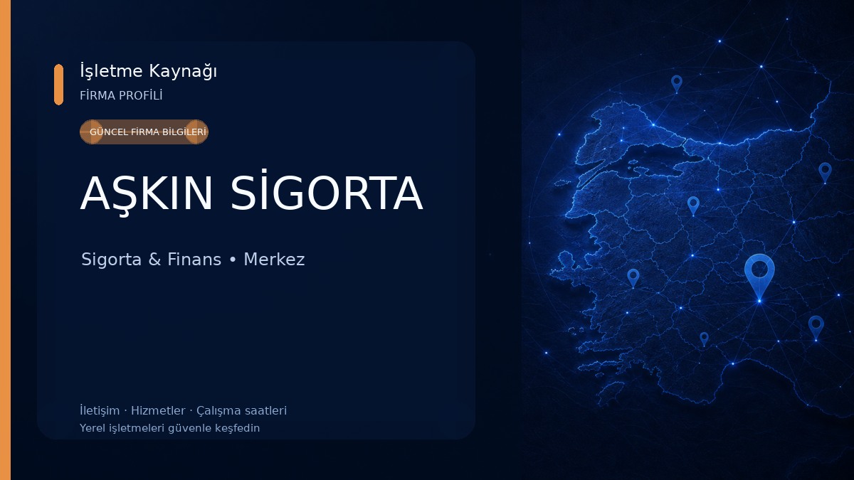 AŞKIN SİGORTA Sigorta & Finans