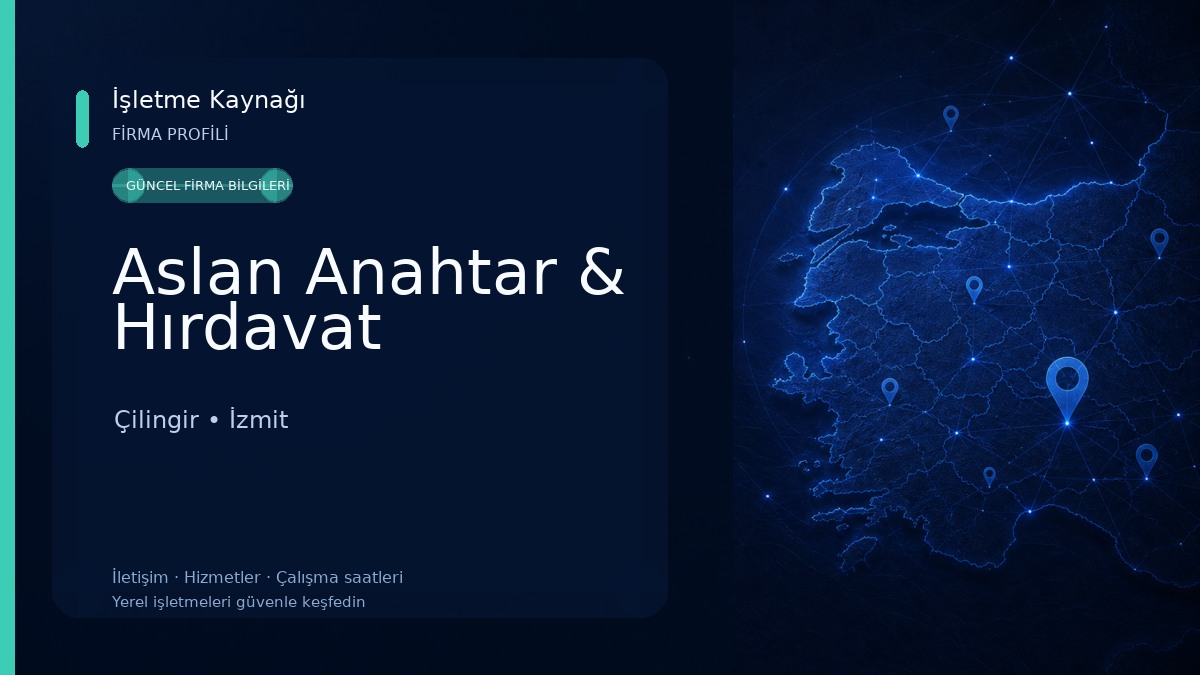Aslan Anahtar & Hırdavat Çilingir