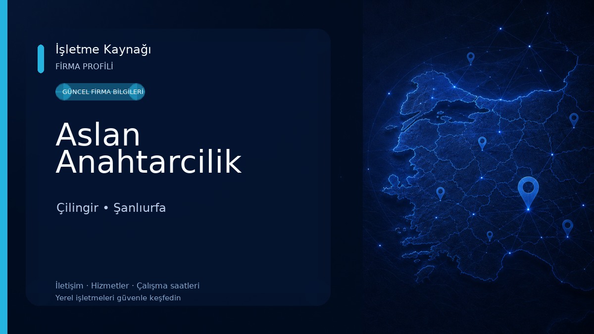 Aslan Anahtarcilik Çilingir