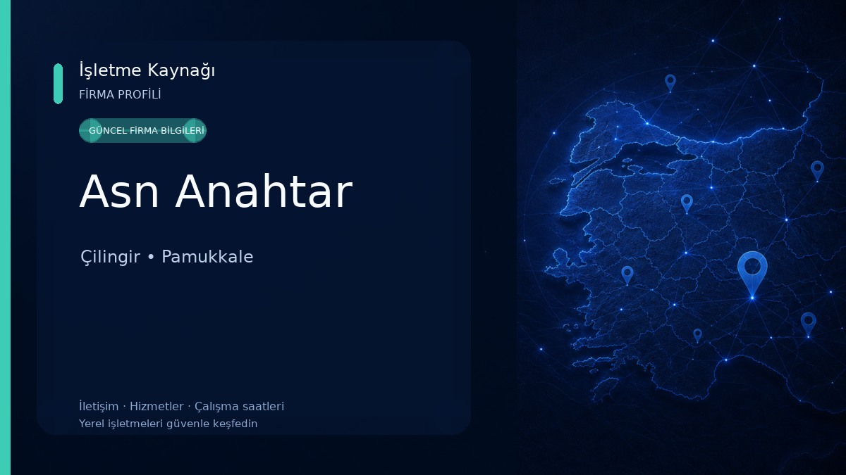 Asn Anahtar Çilingir