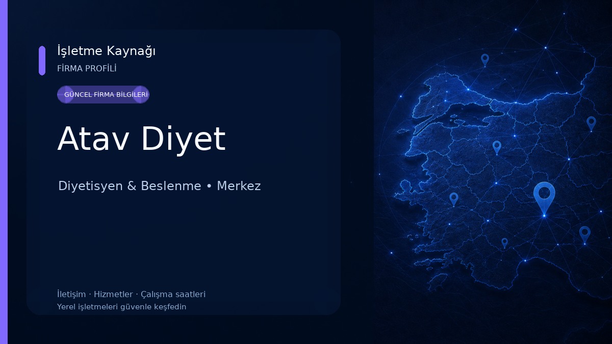 Atav Diyet Diyetisyen & Beslenme