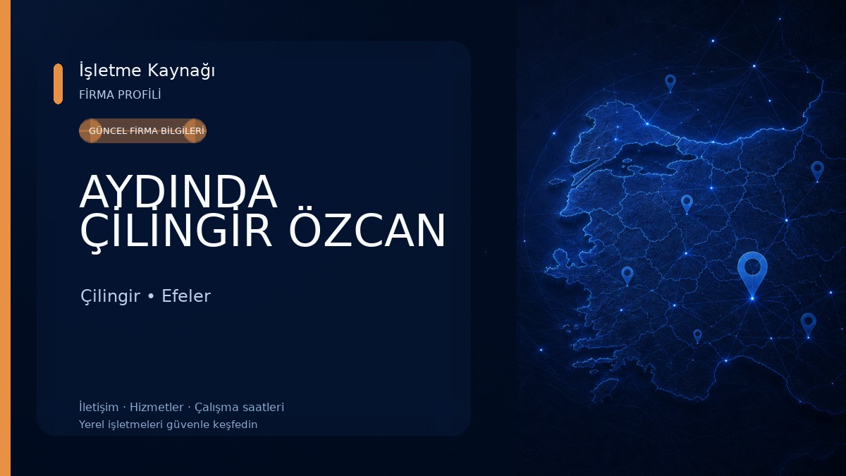 AYDINDA ÇİLİNGİR ÖZCAN