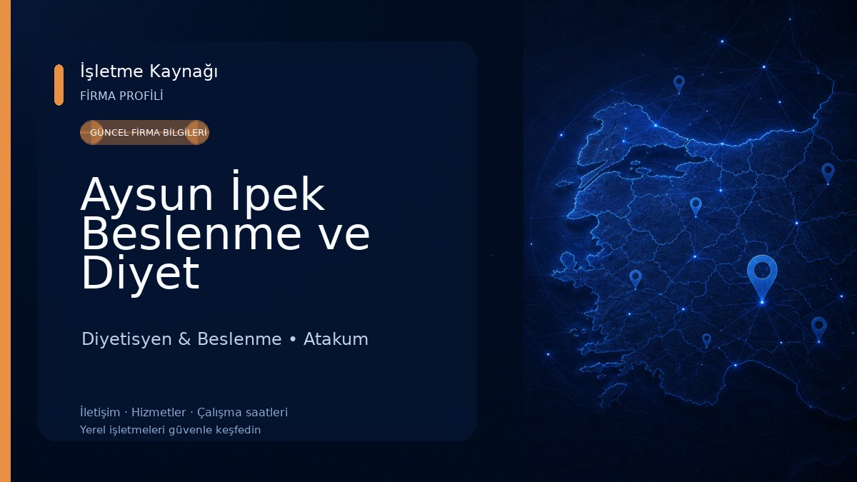 Aysun İpek Beslenme ve Diyet Danışmanlık Merkezi