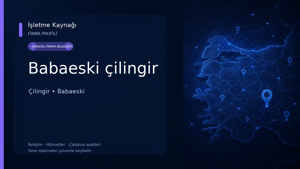 Babaeski çilingir 