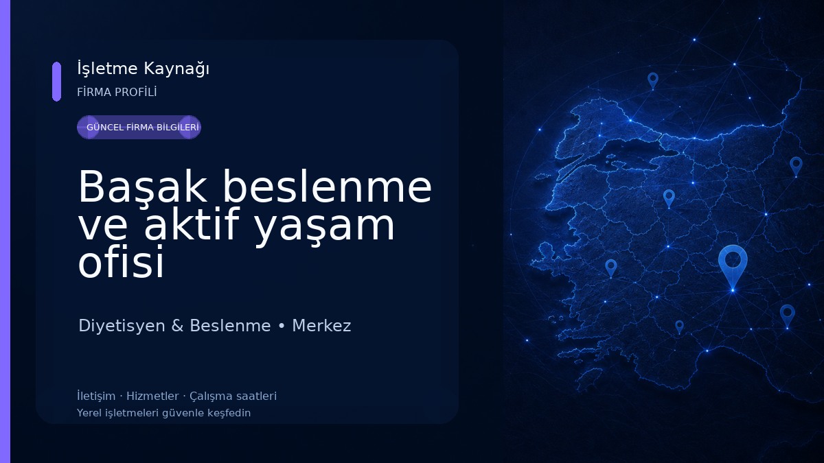 Başak beslenme ve aktif yaşam ofisi