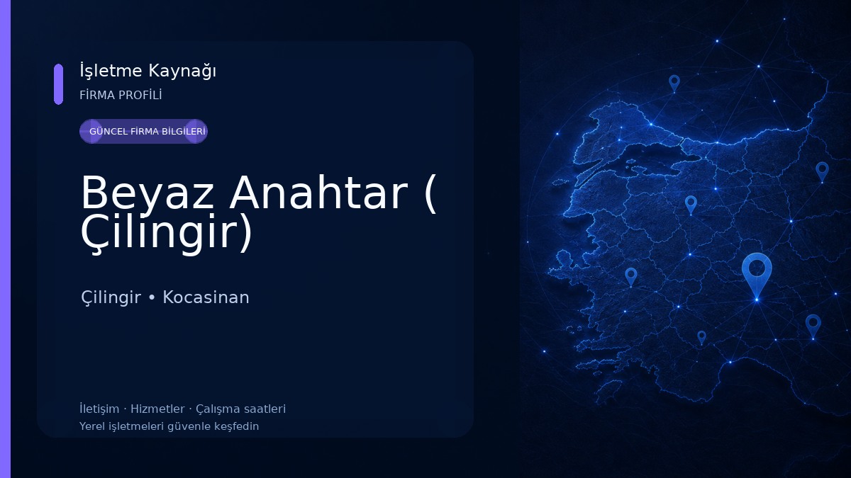 Beyaz Anahtar ( Çilingir) Çilingir