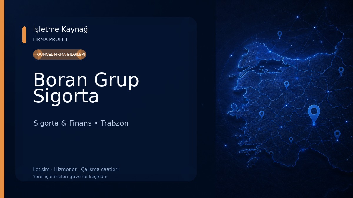 Boran Grup Sigorta Sigorta & Finans