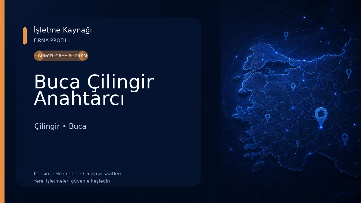 Buca Çilingir Anahtarcı Çilingir