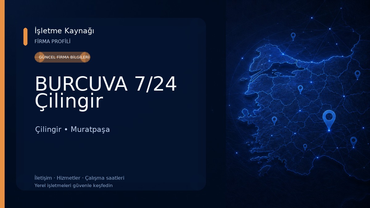 BURCUVA 7/24 Çilingir 
