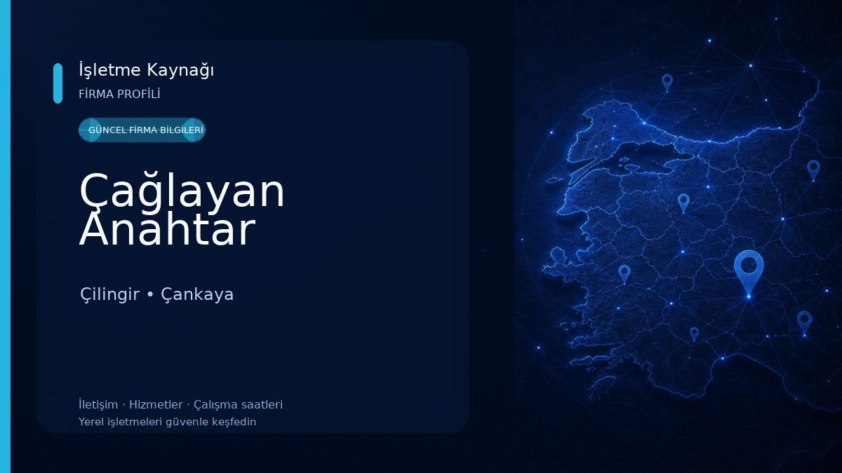 Çağlayan Anahtar Çilingir