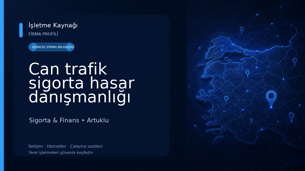 Can trafik sigorta hasar danışmanlığı 