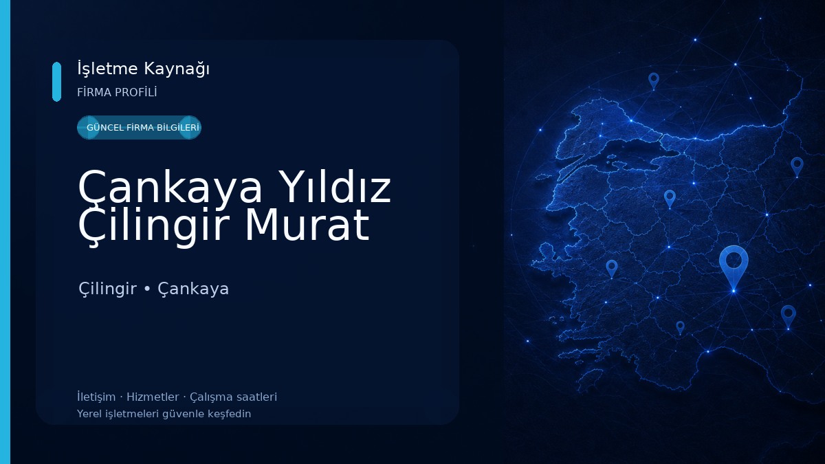 Çankaya Yıldız Çilingir Murat Çilingir