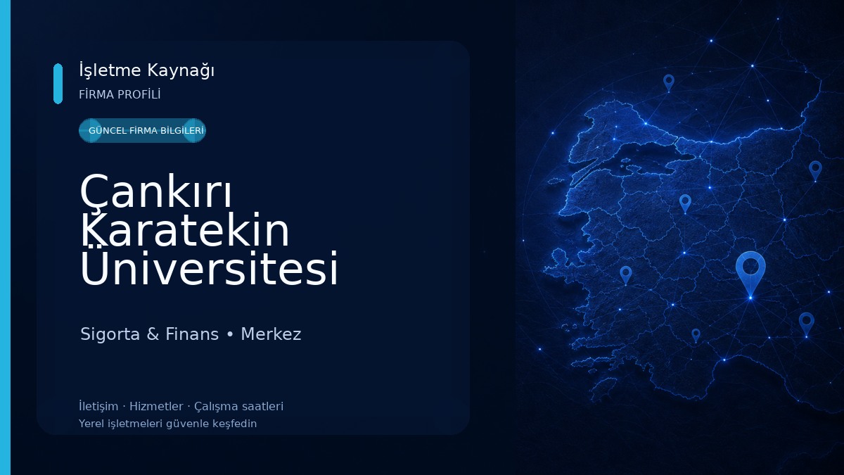 Çankırı Karatekin Üniversitesi