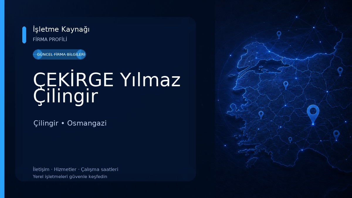 ÇEKİRGE Yılmaz Çilingir