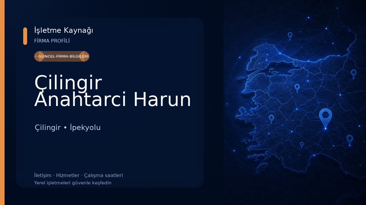 Çilingir Anahtarci Harun Çilingir