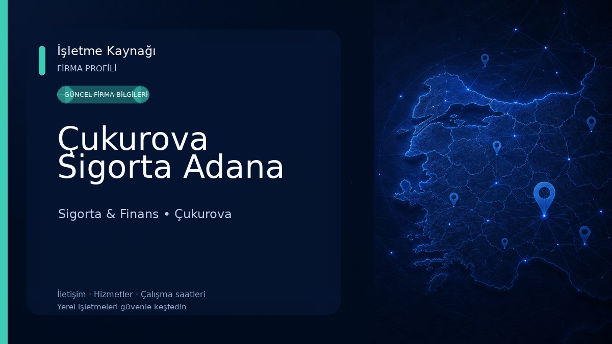 Çukurova Sigorta Adana Sigorta & Finans