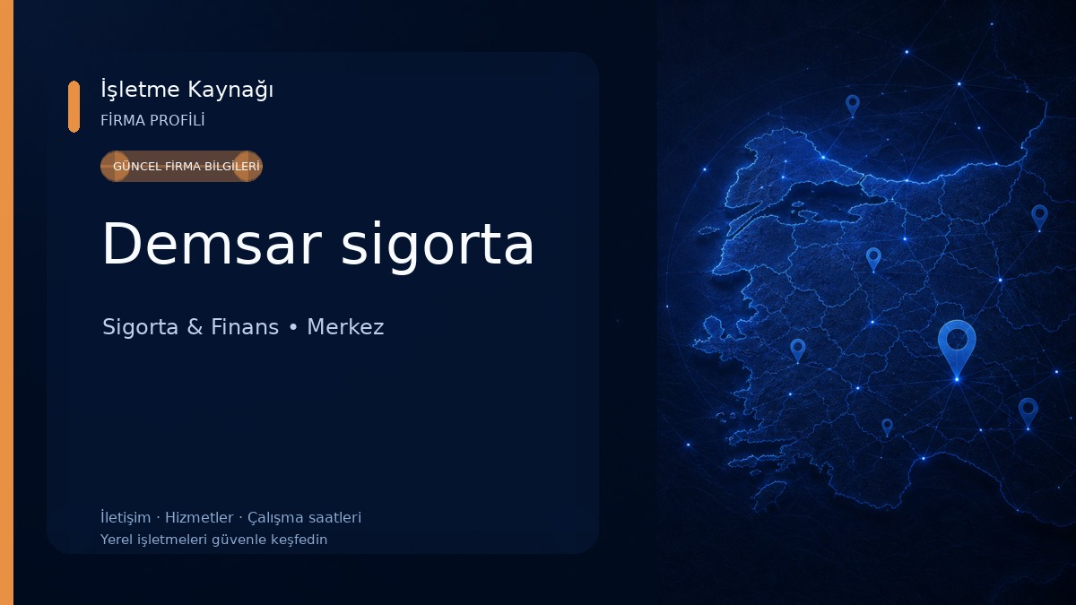 Demsar sigorta 