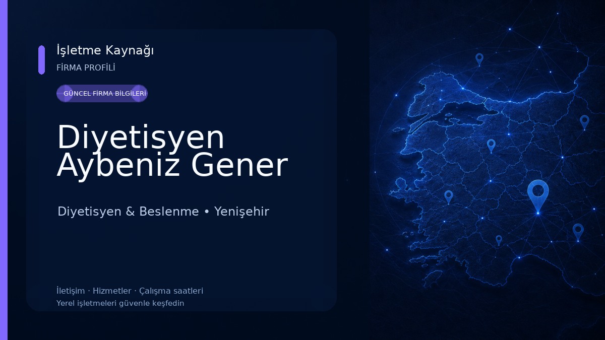 Diyetisyen Aybeniz Gener 