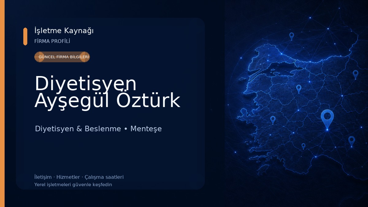 Diyetisyen Ayşegül Öztürk 