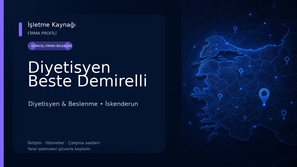 Diyetisyen Beste Demirelli