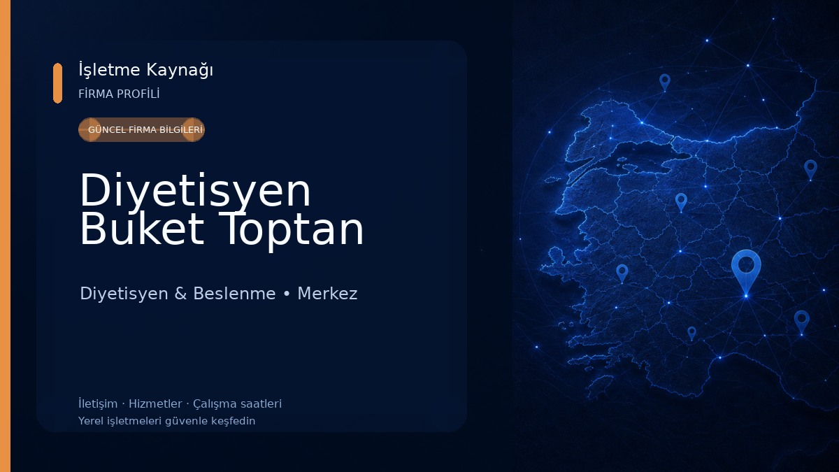 Diyetisyen Buket Toptan 