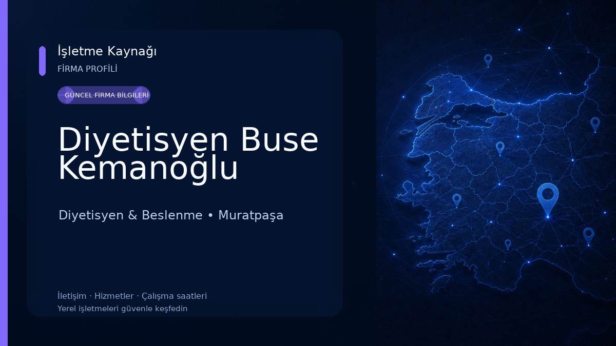 Diyetisyen Buse Kemanoğlu Diyetisyen & Beslenme