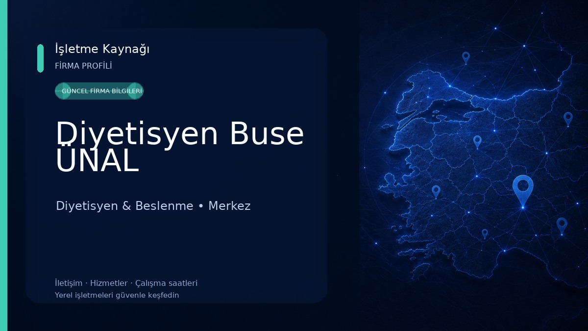 Diyetisyen Buse ÜNAL