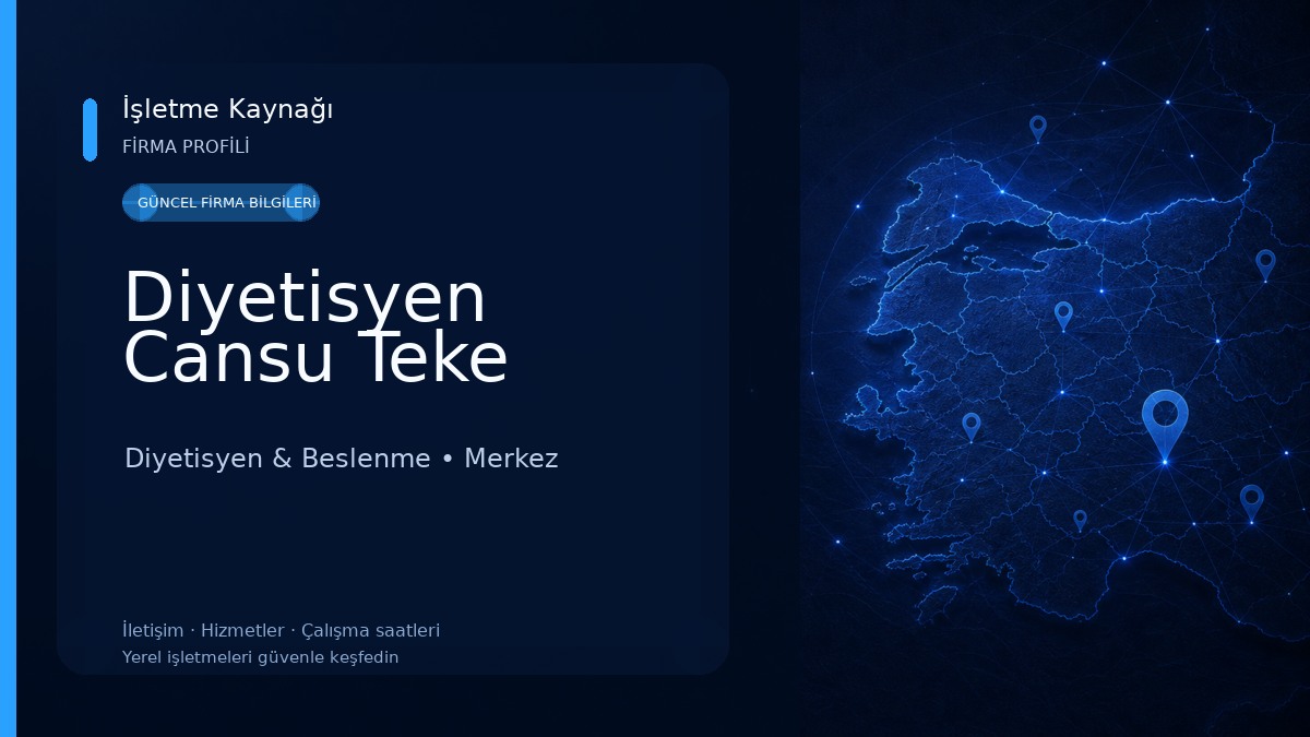 Diyetisyen Cansu Teke 