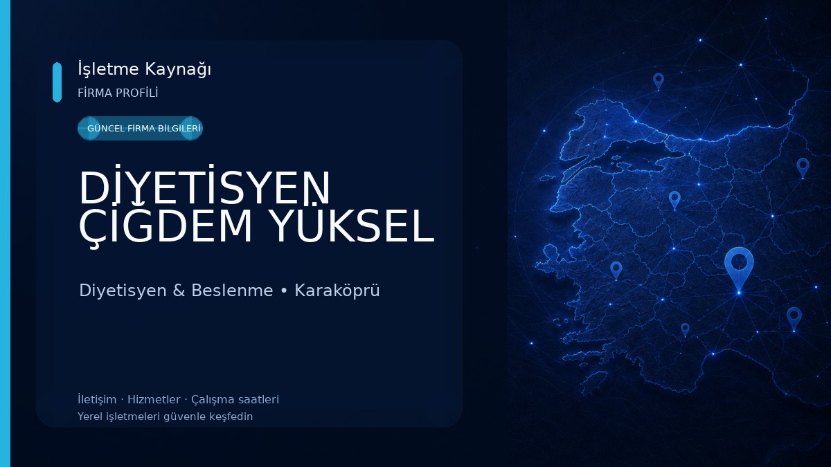 DİYETİSYEN ÇİĞDEM YÜKSEL Diyetisyen & Beslenme