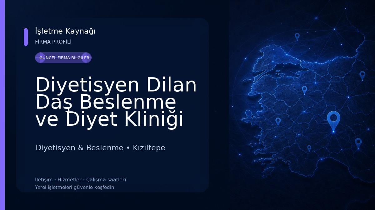 Diyetisyen Dilan Daş Beslenme ve Diyet Kliniği Diyetisyen & Beslenme