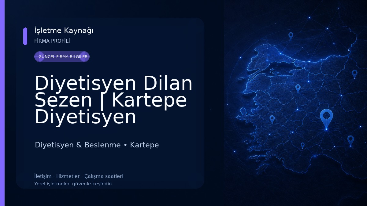 Diyetisyen Dilan Sezen | Kartepe Diyetisyen Diyetisyen & Beslenme