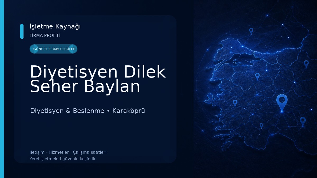 Diyetisyen Dilek Seher Baylan