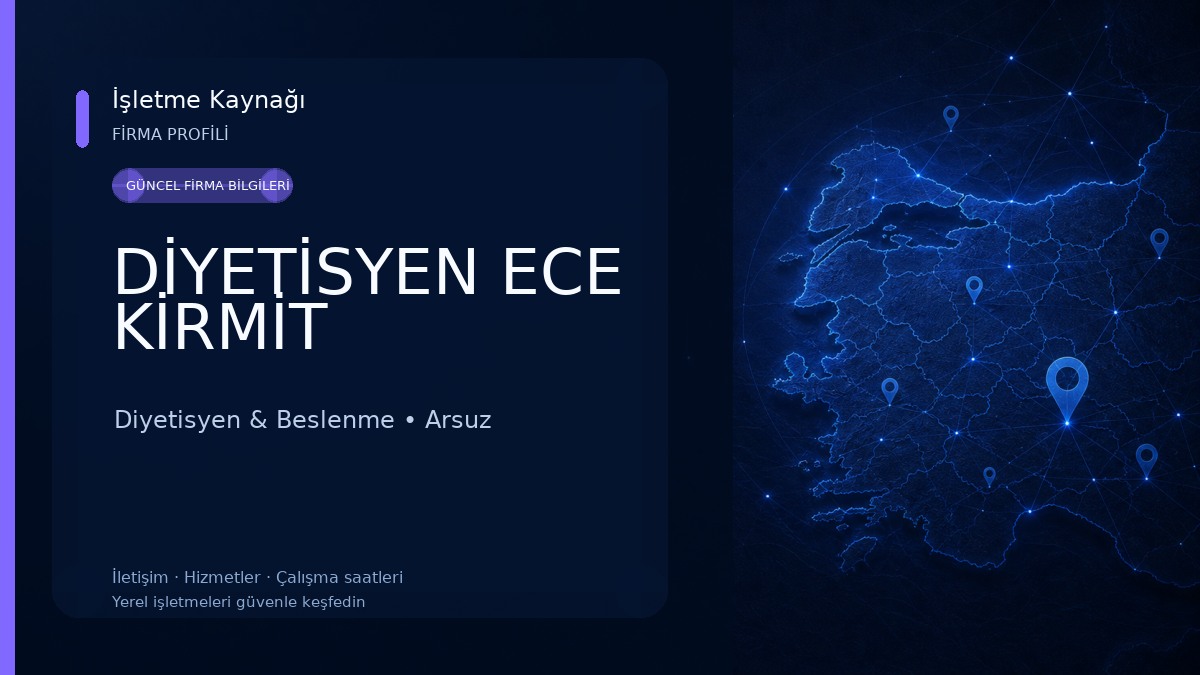 DİYETİSYEN ECE KİRMİT Diyetisyen & Beslenme